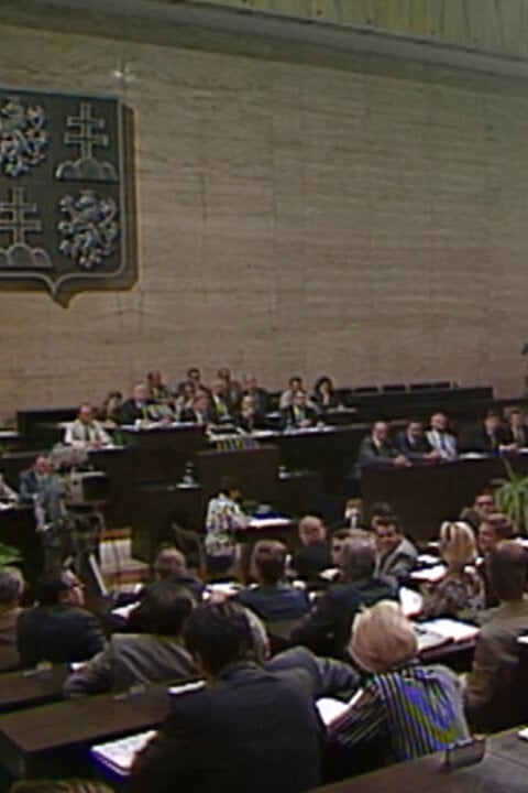 Jak odchází prezident