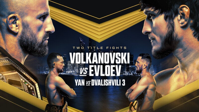 UFC 333: Volkanovski vs. Evloev, Yan vs. Dvalishvili 3