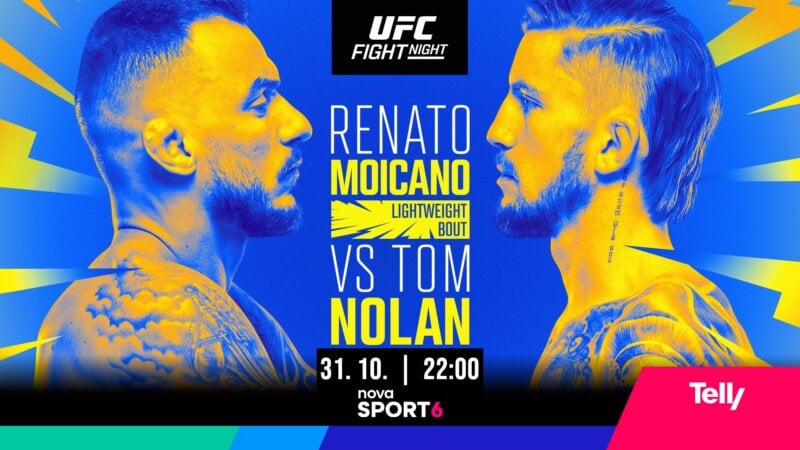 UFC Fight Night: Moicano vs. Nolan ŽIVĚ na Telly, sobota 31. 10. od 22:00 na Nova Sport 6