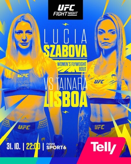 Lucia Szabová vs. Tainara Lisboa, debut v UFC, sobota 31. 10. od 22:00 na Nova Sport 6