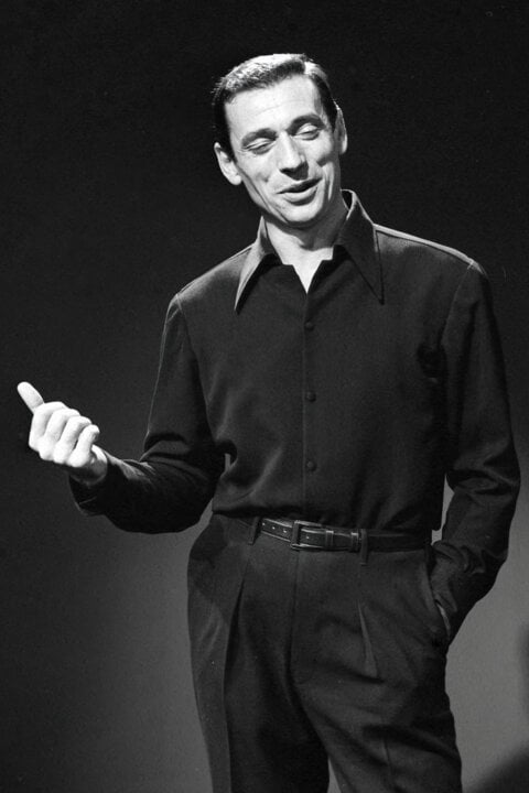 Yves Montand na scéně